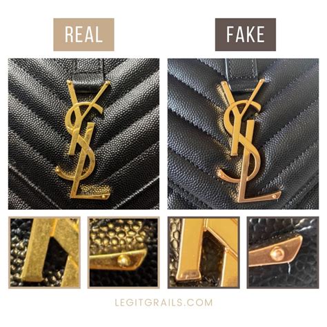 ysl fake|How to Spot a Fake YSL Bag .